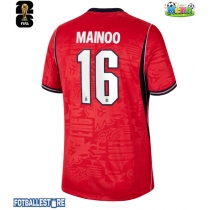 England Kobbie Mainoo #16 Bortedrakt VM 2026 Kortermet